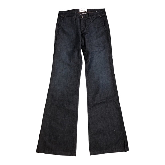 Habitual full leg jeans flare leg wide leg size 26 new - Picture 2 of 16